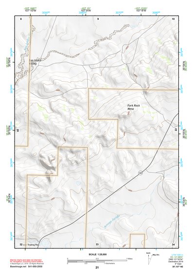 35107NE Page 21 Chaco Mesa Topo Preview 1