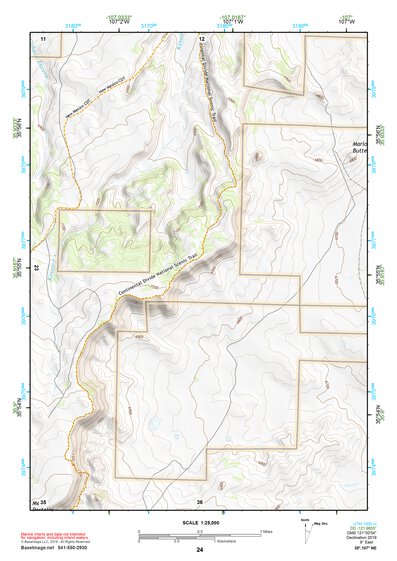 35107NE Page 24 Chaco Mesa Topo Preview 1