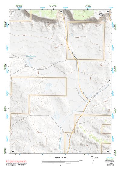 35107NE Page 35 Chaco Mesa Topo Preview 1
