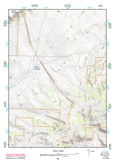 35107NE Page 36 Chaco Mesa Topo Preview 1