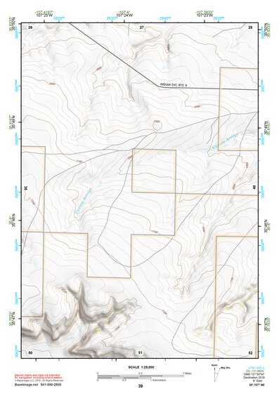 35107NE Page 39 Chaco Mesa Topo Preview 1