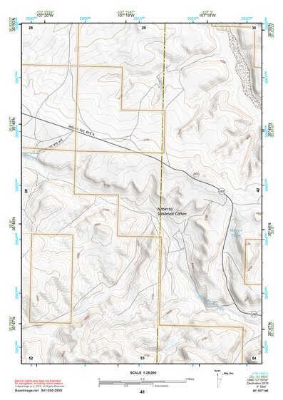 35107NE Page 41 Chaco Mesa Topo Preview 1