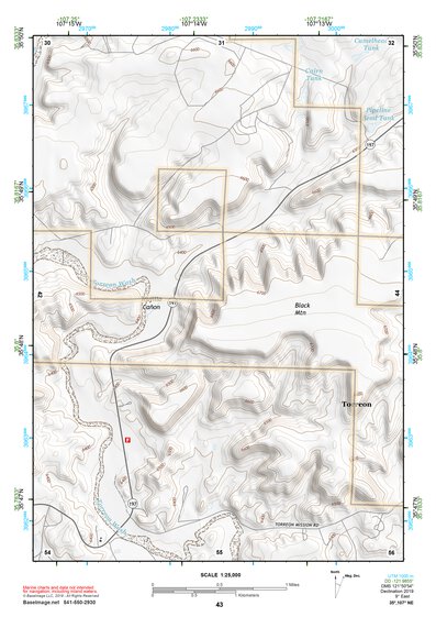 35107NE Page 43 Chaco Mesa Topo Preview 1