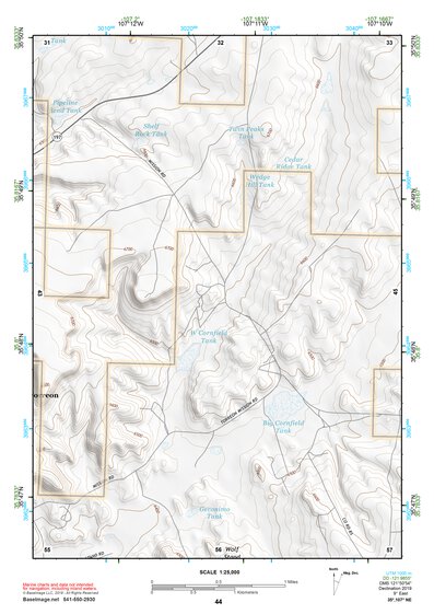 35107NE Page 44 Chaco Mesa Topo Preview 1
