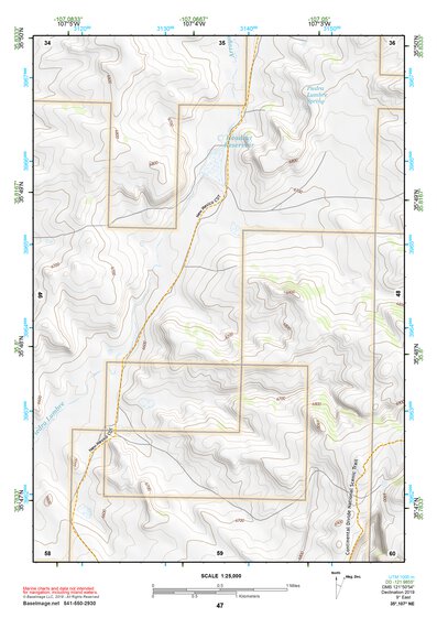 35107NE Page 47 Chaco Mesa Topo Preview 1
