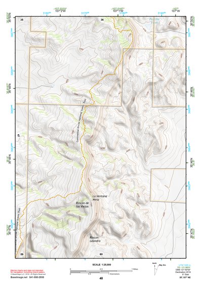 35107NE Page 48 Chaco Mesa Topo Preview 1