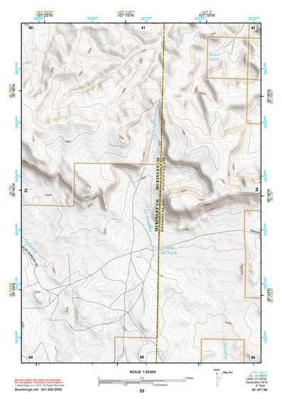 35107NE Page 53 Chaco Mesa Topo Preview 1