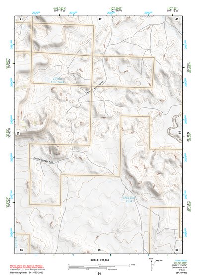 35107NE Page 54 Chaco Mesa Topo Preview 1