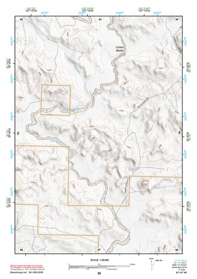 35107NE Page 55 Chaco Mesa Topo Preview 1