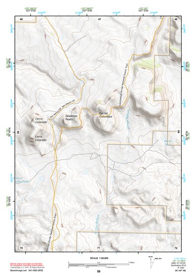 35107NE Page 59 Chaco Mesa Topo Preview 1