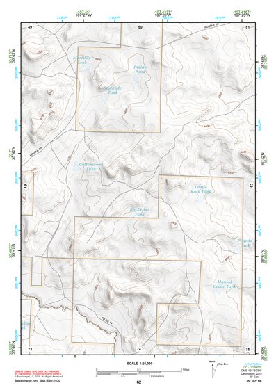 35107NE Page 62 Chaco Mesa Topo Preview 1