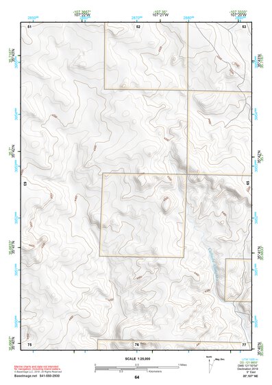 35107NE Page 64 Chaco Mesa Topo Preview 1