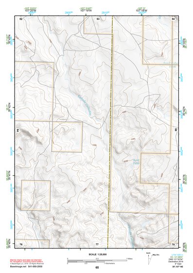 35107NE Page 65 Chaco Mesa Topo Preview 1