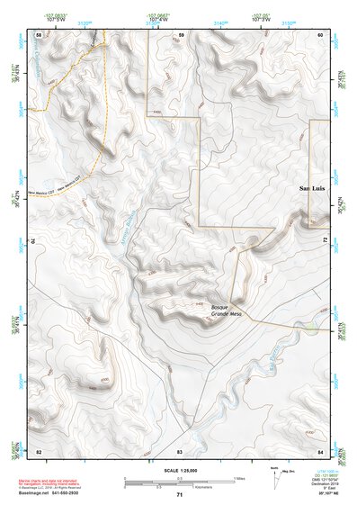 35107NE Page 71 Chaco Mesa Topo Preview 1