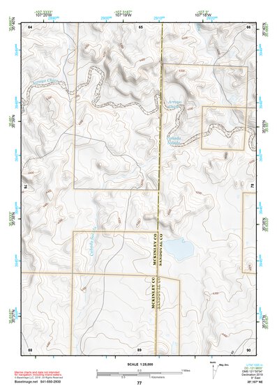35107NE Page 77 Chaco Mesa Topo Preview 1