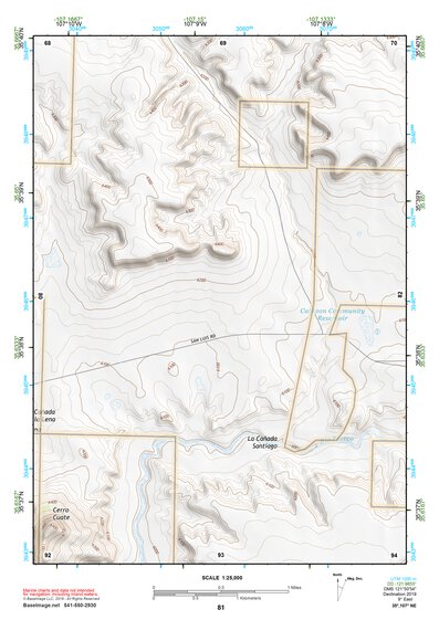 35107NE Page 81 Chaco Mesa Topo Preview 1