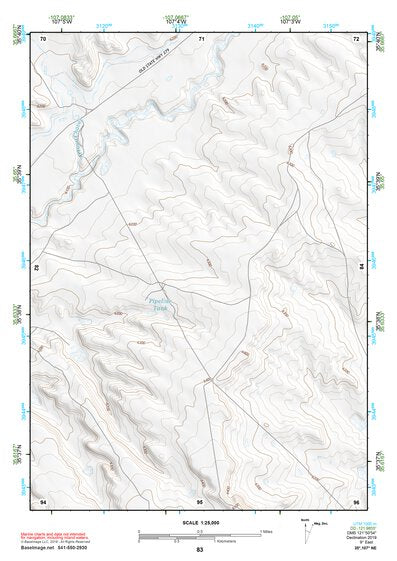 35107NE Page 83 Chaco Mesa Topo Preview 1