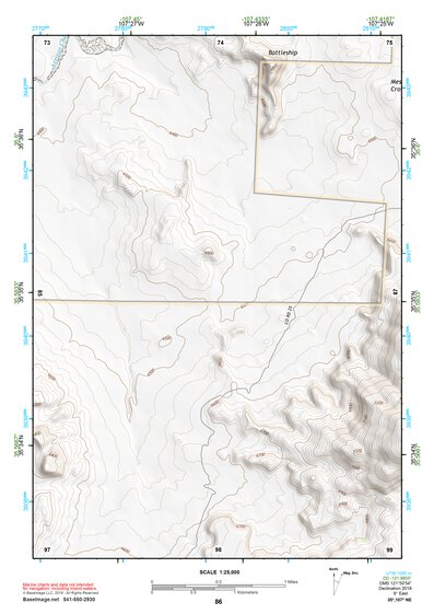 35107NE Page 86 Chaco Mesa Topo Preview 1