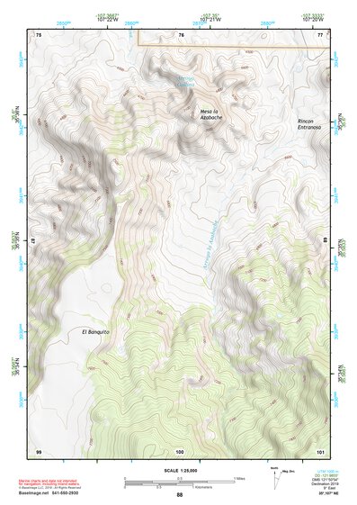 35107NE Page 88 Chaco Mesa Topo Preview 1