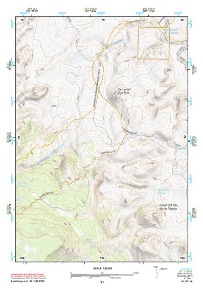 35107NE Page 91 Chaco Mesa Topo Preview 1