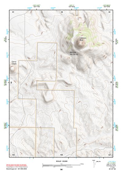 35107NE Page 94 Chaco Mesa Topo Preview 1