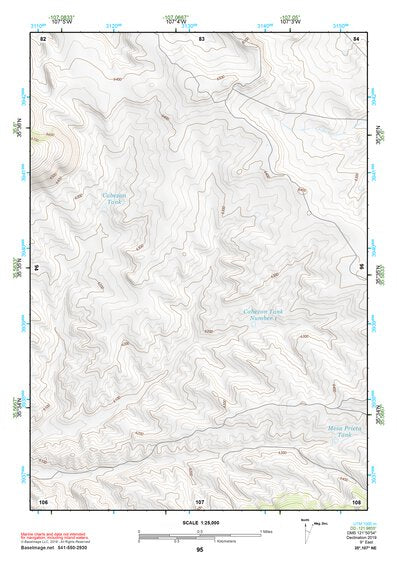35107NE Page 95 Chaco Mesa Topo Preview 1