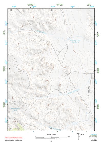 35107NE Page 96 Chaco Mesa Topo Preview 1