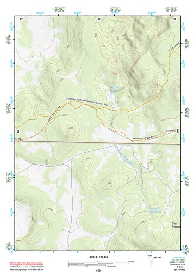 35107NE Page 100 Chaco Mesa Topo Preview 1