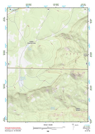 35107NE Page 102 Chaco Mesa Topo Preview 1