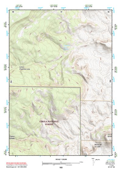 35107NE Page 103 Chaco Mesa Topo Preview 1
