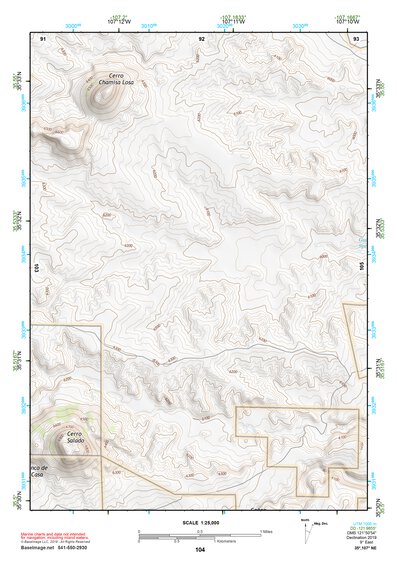 35107NE Page 104 Chaco Mesa Topo Preview 1