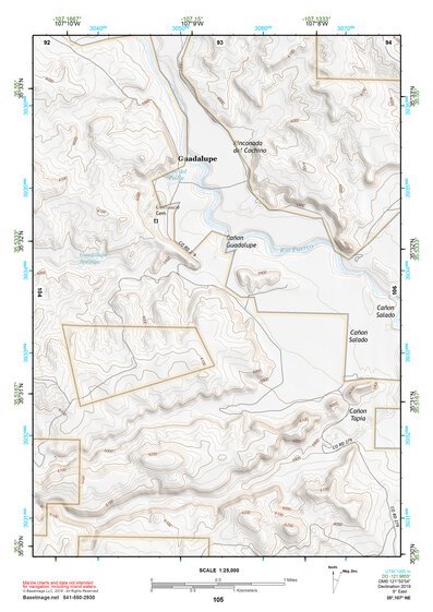 35107NE Page 105 Chaco Mesa Topo Preview 1