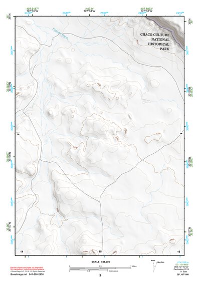 35107NW Page 3 Chaco Mesa Topo Preview 1