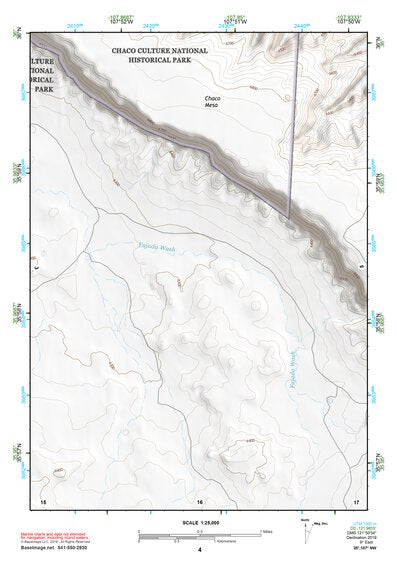 35107NW Page 4 Chaco Mesa Topo Preview 1