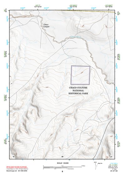 35107NW Page 8 Chaco Mesa Topo Preview 1