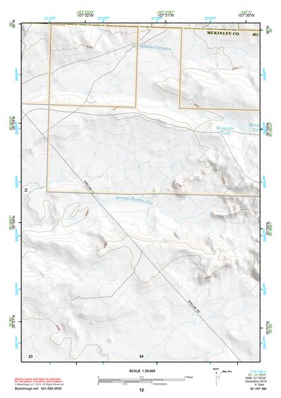35107NW Page 12 Chaco Mesa Topo Preview 1