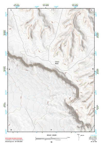 35107NW Page 19 Chaco Mesa Topo Preview 1