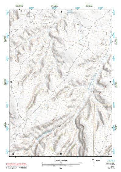 35107NW Page 21 Chaco Mesa Topo Preview 1