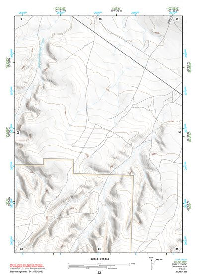 35107NW Page 22 Chaco Mesa Topo Preview 1