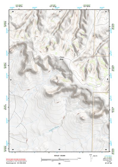 35107NW Page 33 Chaco Mesa Topo Preview 1