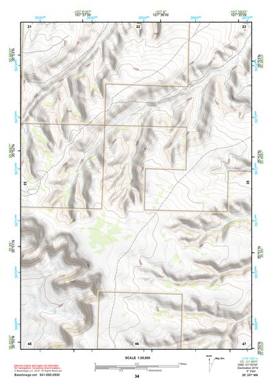 35107NW Page 34 Chaco Mesa Topo Preview 1