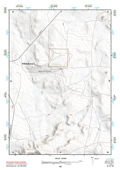 35107NW Page 43 Chaco Mesa Topo Preview 1