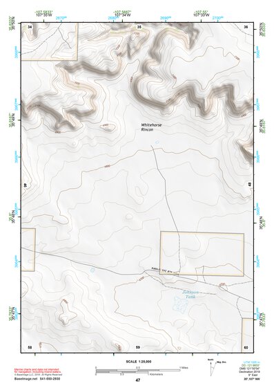 35107NW Page 47 Chaco Mesa Topo Preview 1