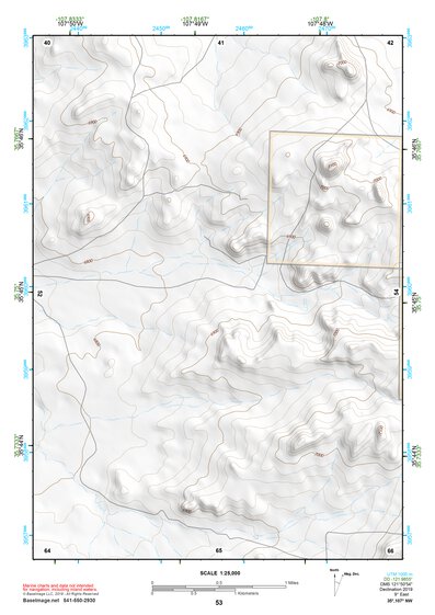 35107NW Page 53 Chaco Mesa Topo Preview 1