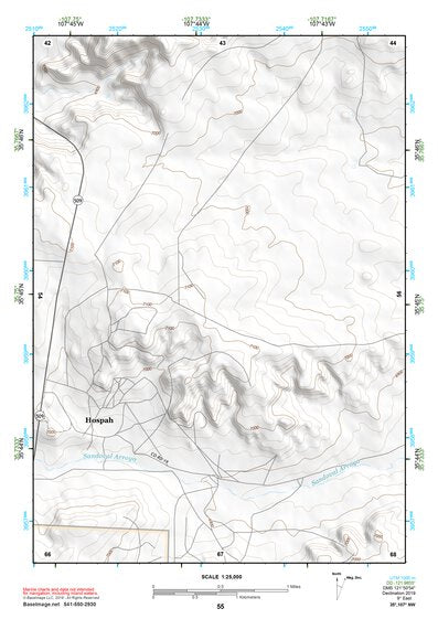 35107NW Page 55 Chaco Mesa Topo Preview 1