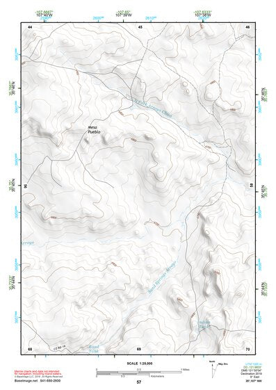 35107NW Page 57 Chaco Mesa Topo Preview 1