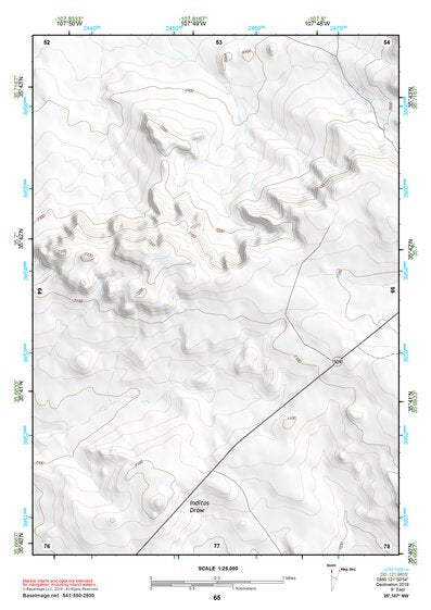 35107NW Page 65 Chaco Mesa Topo Preview 1