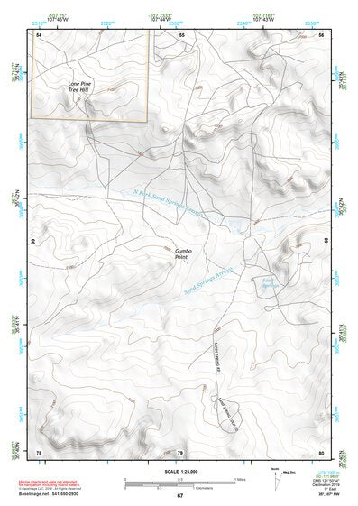 35107NW Page 67 Chaco Mesa Topo Preview 1