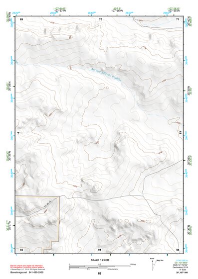 35107NW Page 82 Chaco Mesa Topo Preview 1