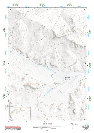 35107NW Page 89 Chaco Mesa Topo Preview 1